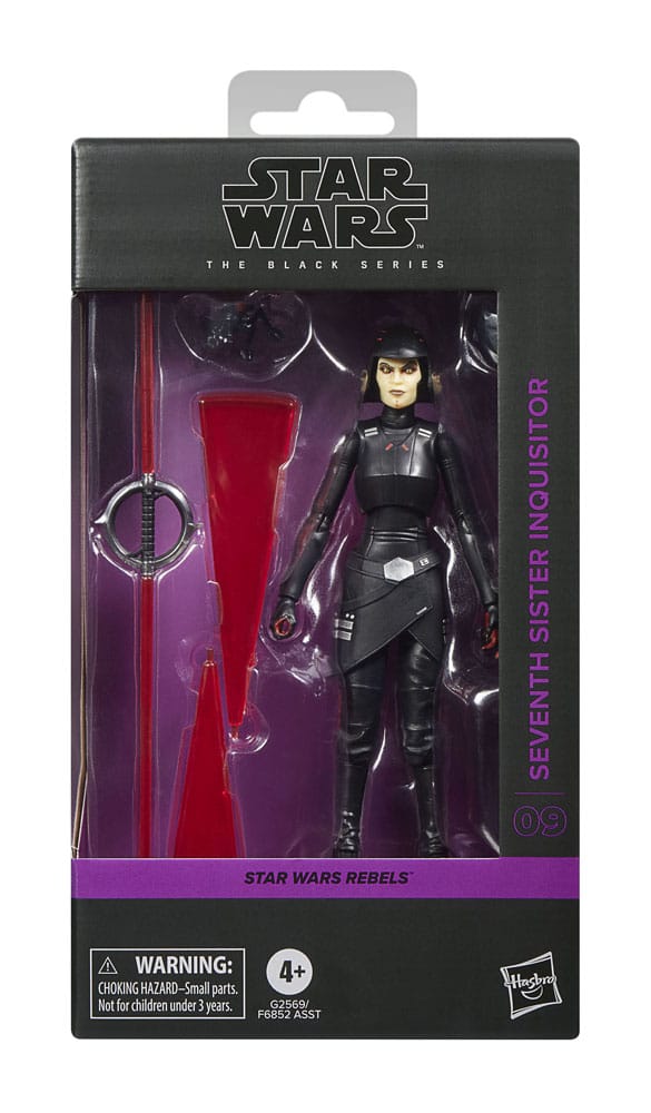 Star Wars: Rebels Black Series Action Figur Seventh Sister (Inquisitor) 15 cm Hasbro