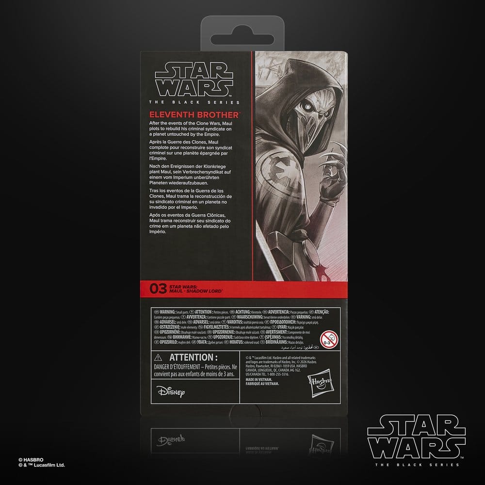 Star Wars: The Black Series Maul (Sith Apprentice) Action Figure 15cm