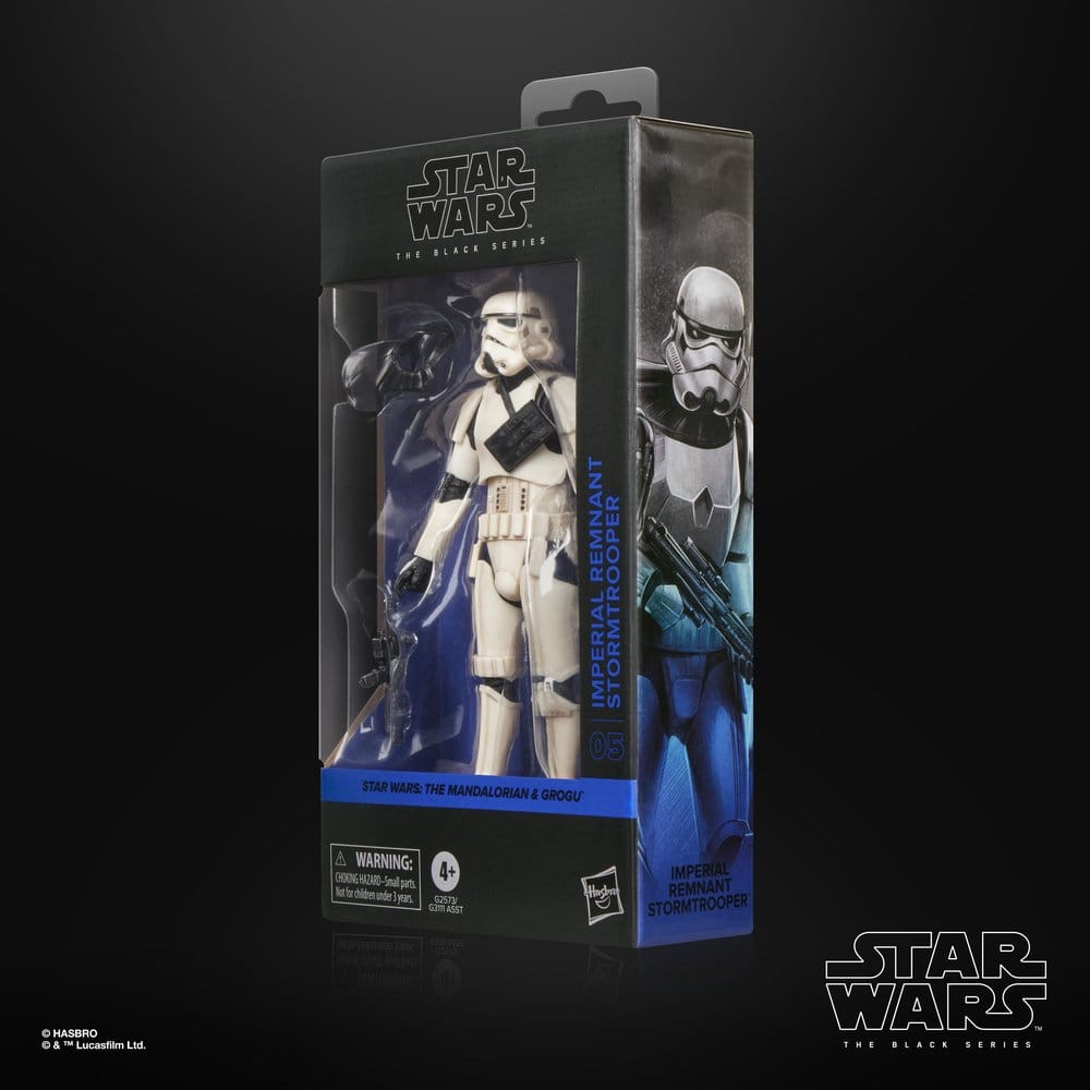 Star Wars: The Mandalorian & Grogu Black Series Action Figur Imperial Remnant Stormtrooper (Väderbiten) 15 cm