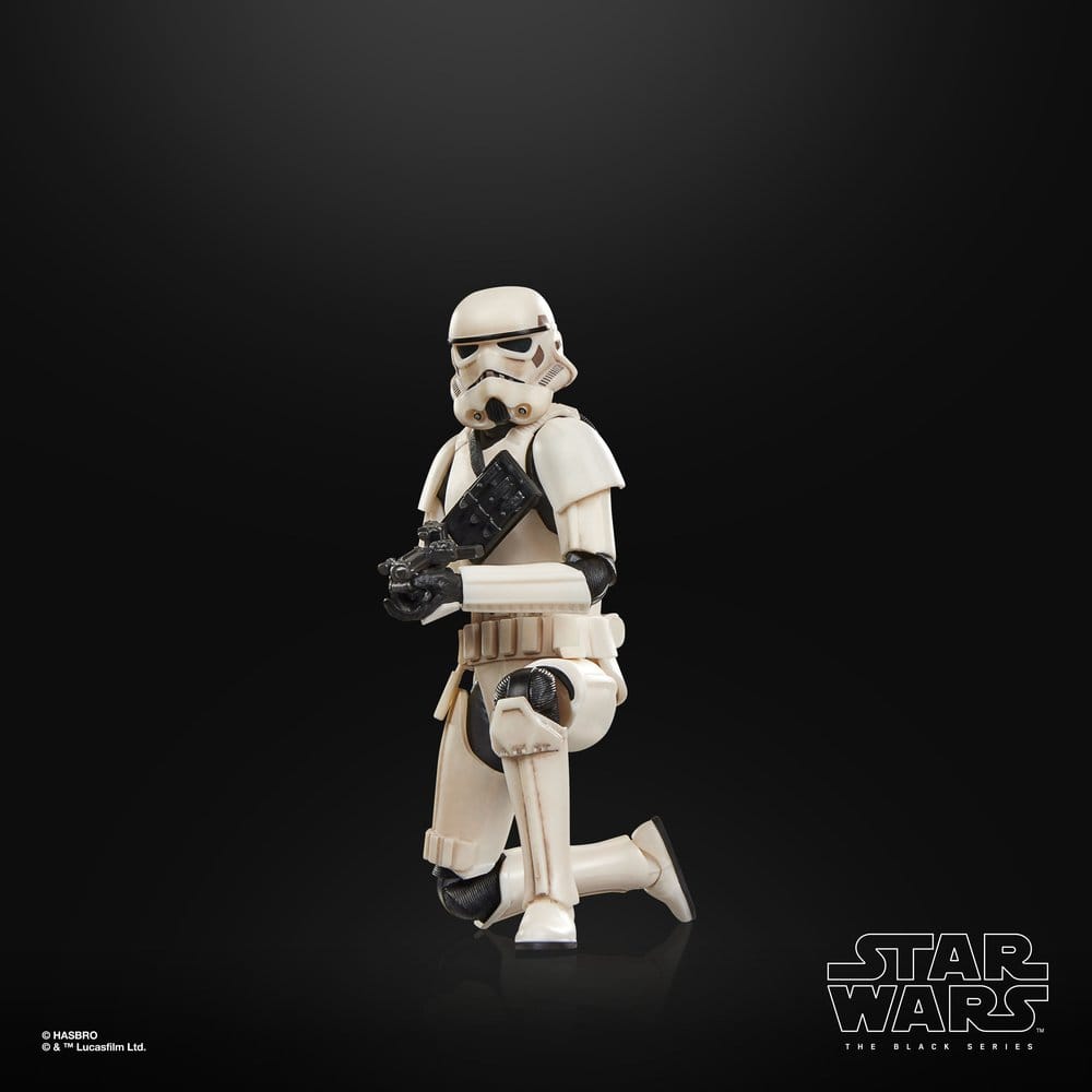 Star Wars: The Mandalorian & Grogu Black Series Action Figur Imperial Remnant Stormtrooper (Väderbiten) 15 cm