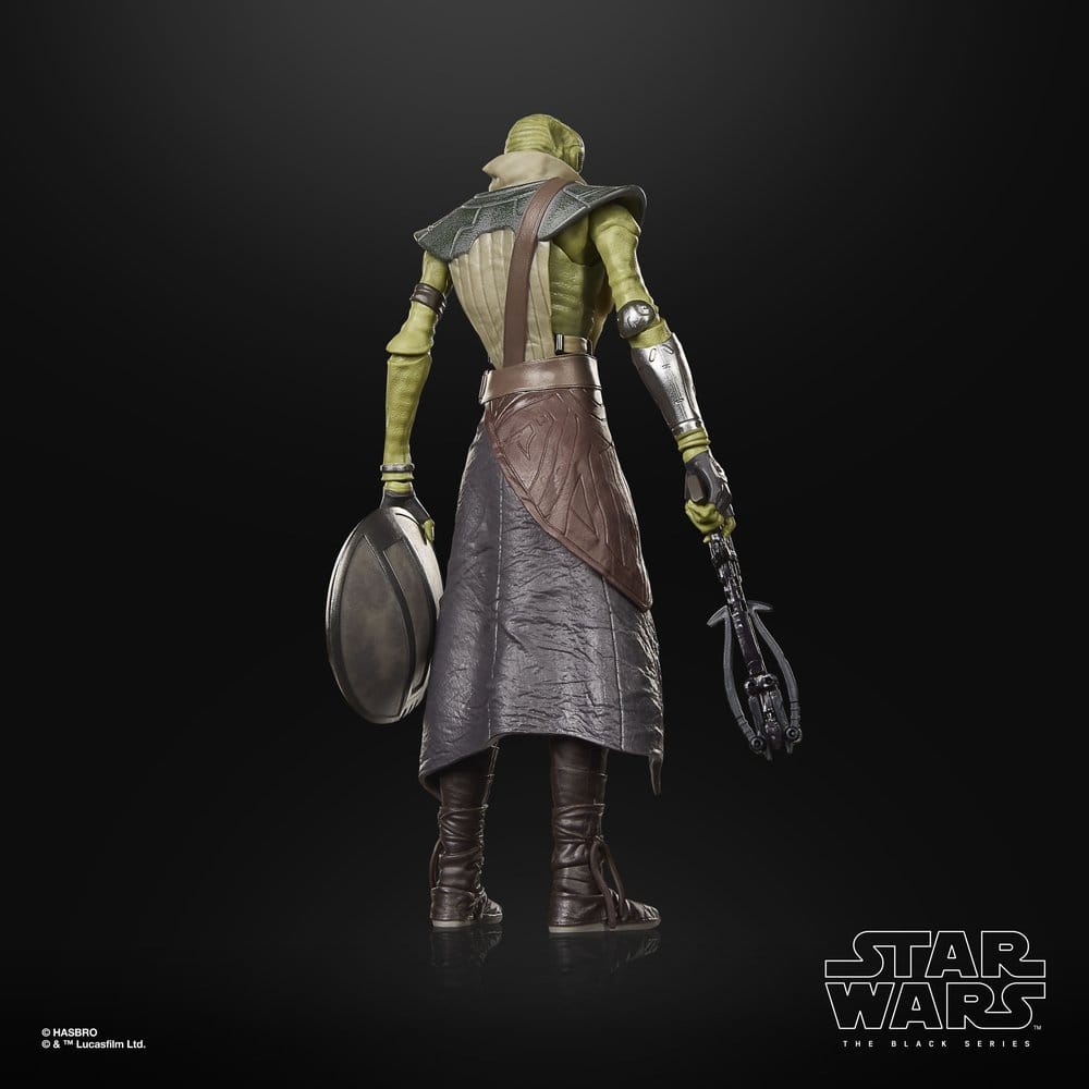 Star Wars: The Mandalorian och Grogu Svart Serie Actionfigur Embo 15 cm