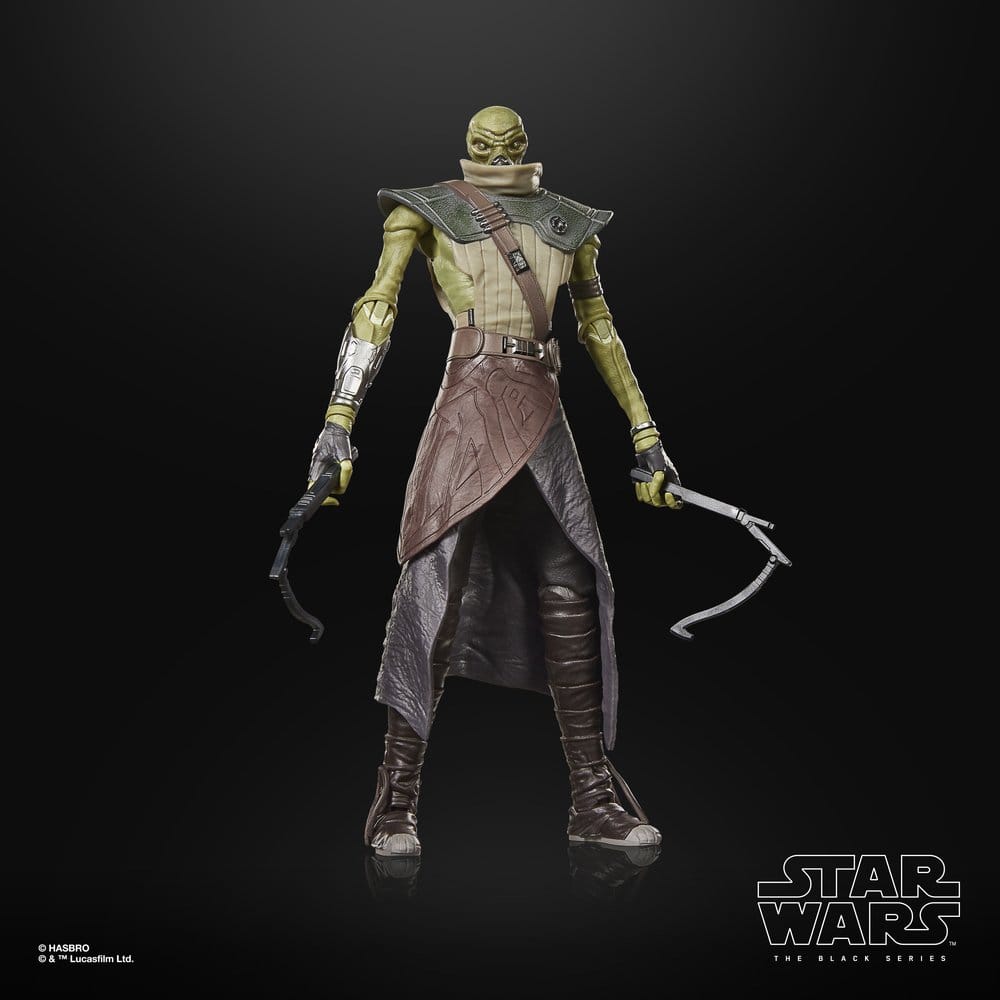 Star Wars: The Mandalorian och Grogu Svart Serie Actionfigur Embo 15 cm