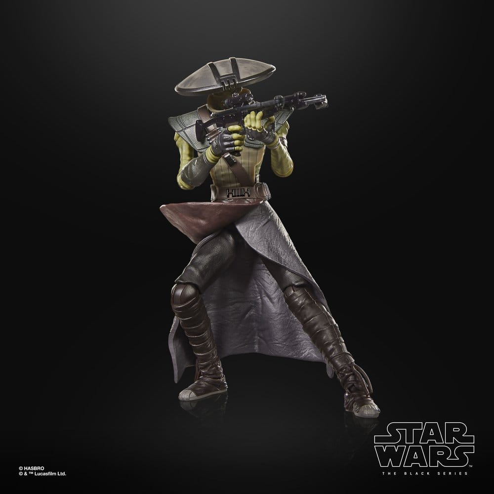 Star Wars: The Mandalorian och Grogu Svart Serie Actionfigur Embo 15 cm