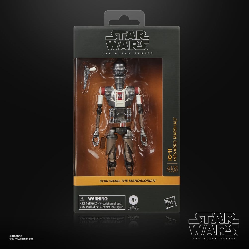 Star Wars: The Mandalorian Black Series Action Figur IG-11 (Nevarro Marshal) 15 cm