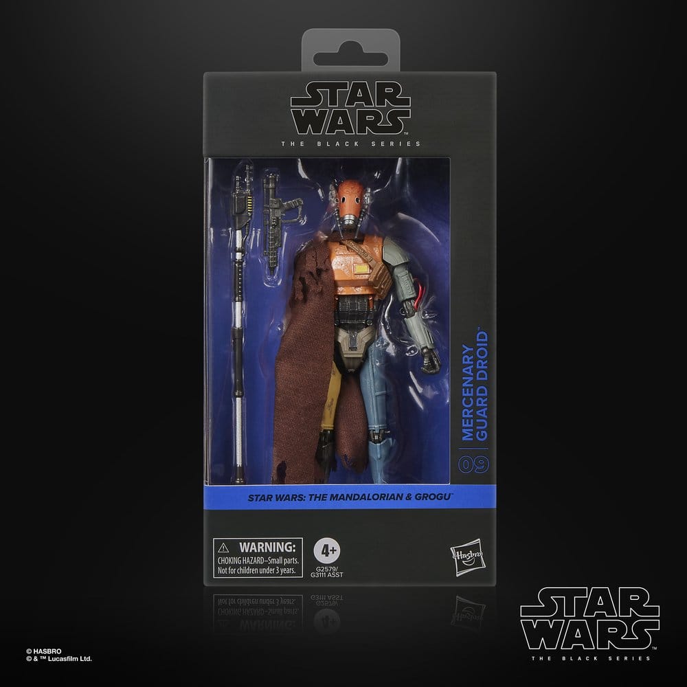 Star Wars: The Mandalorian & Grogu Black Series Action Figur Mercenary Guard Droid 15 cm