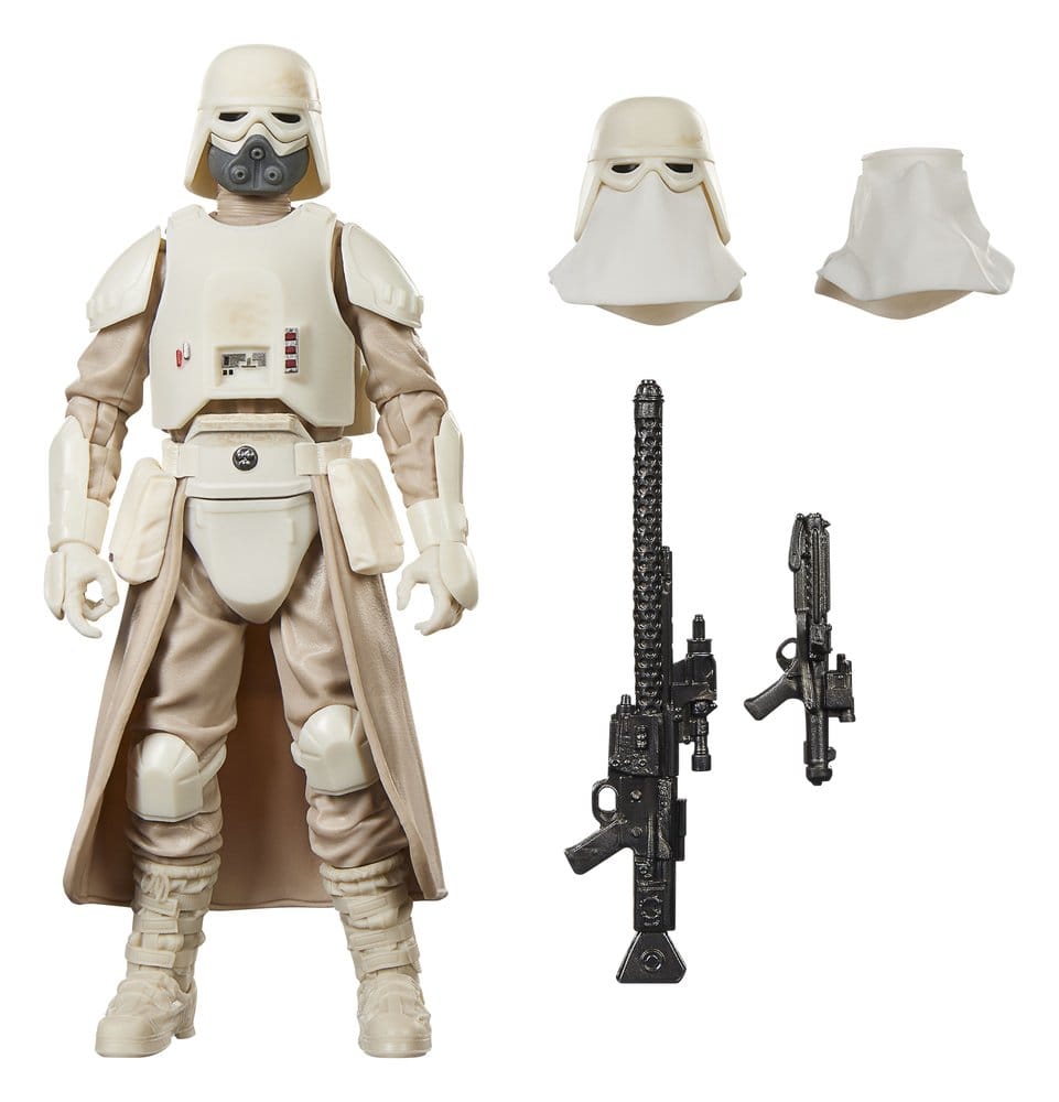 Star Wars: The Mandalorian & Grogu Svart Serie Actionfigur Imperial Remnant Snowtrooper 15 cm