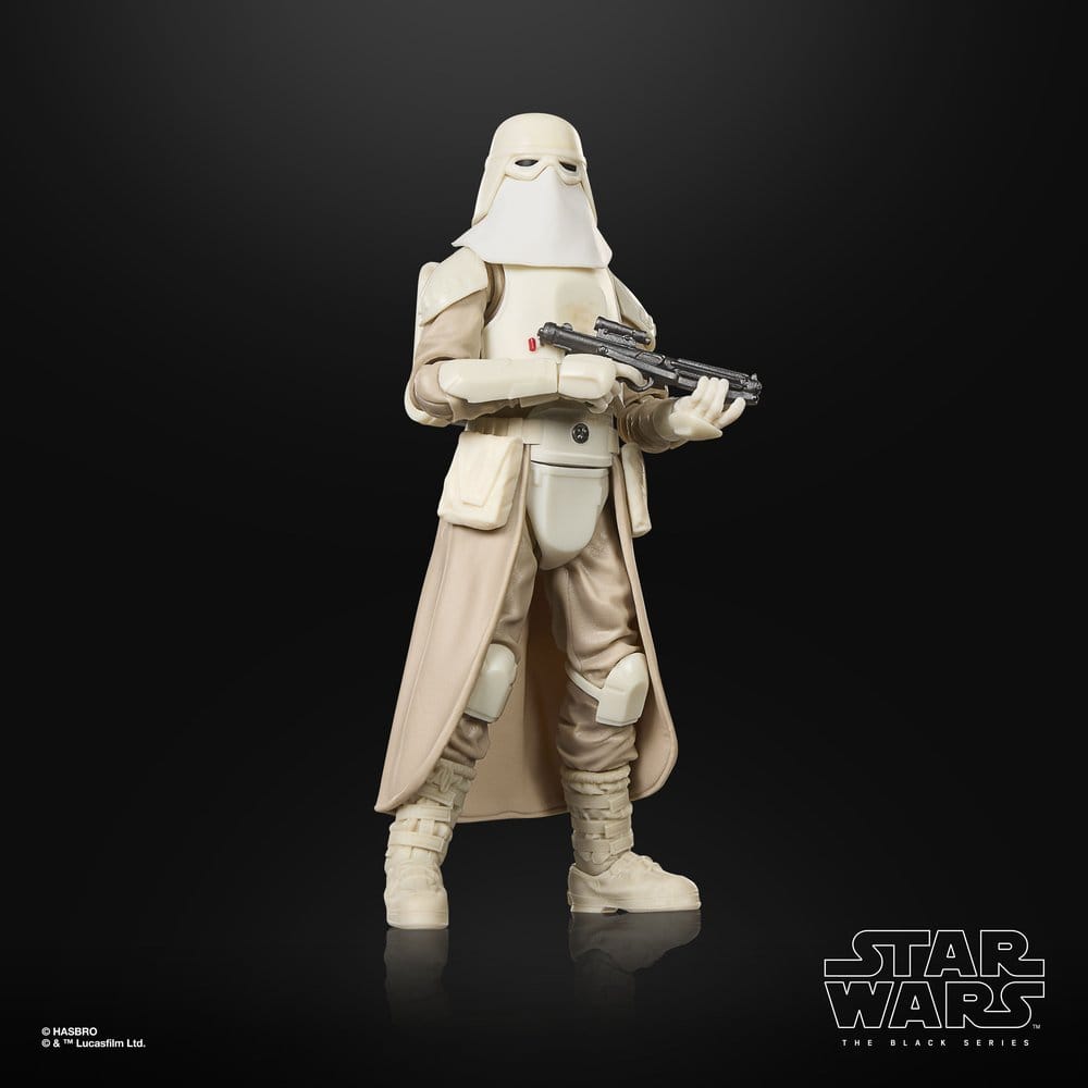 Star Wars: The Mandalorian & Grogu Svart Serie Actionfigur Imperial Remnant Snowtrooper 15 cm