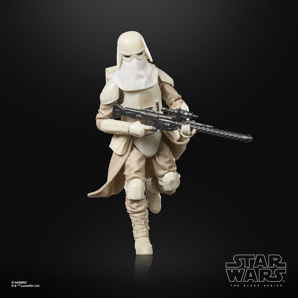 Star Wars: The Mandalorian & Grogu Svart Serie Actionfigur Imperial Remnant Snowtrooper 15 cm