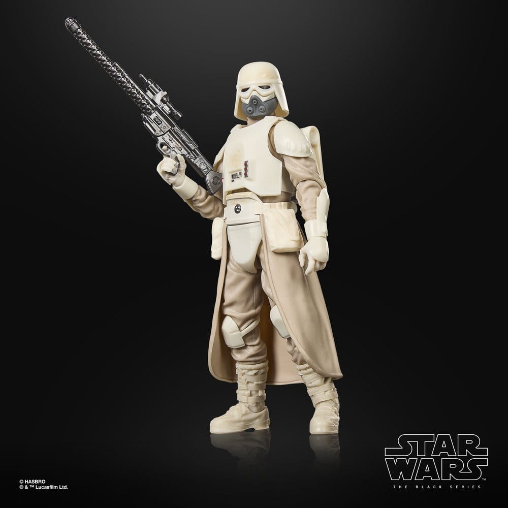 Star Wars: The Mandalorian & Grogu Svart Serie Actionfigur Imperial Remnant Snowtrooper 15 cm