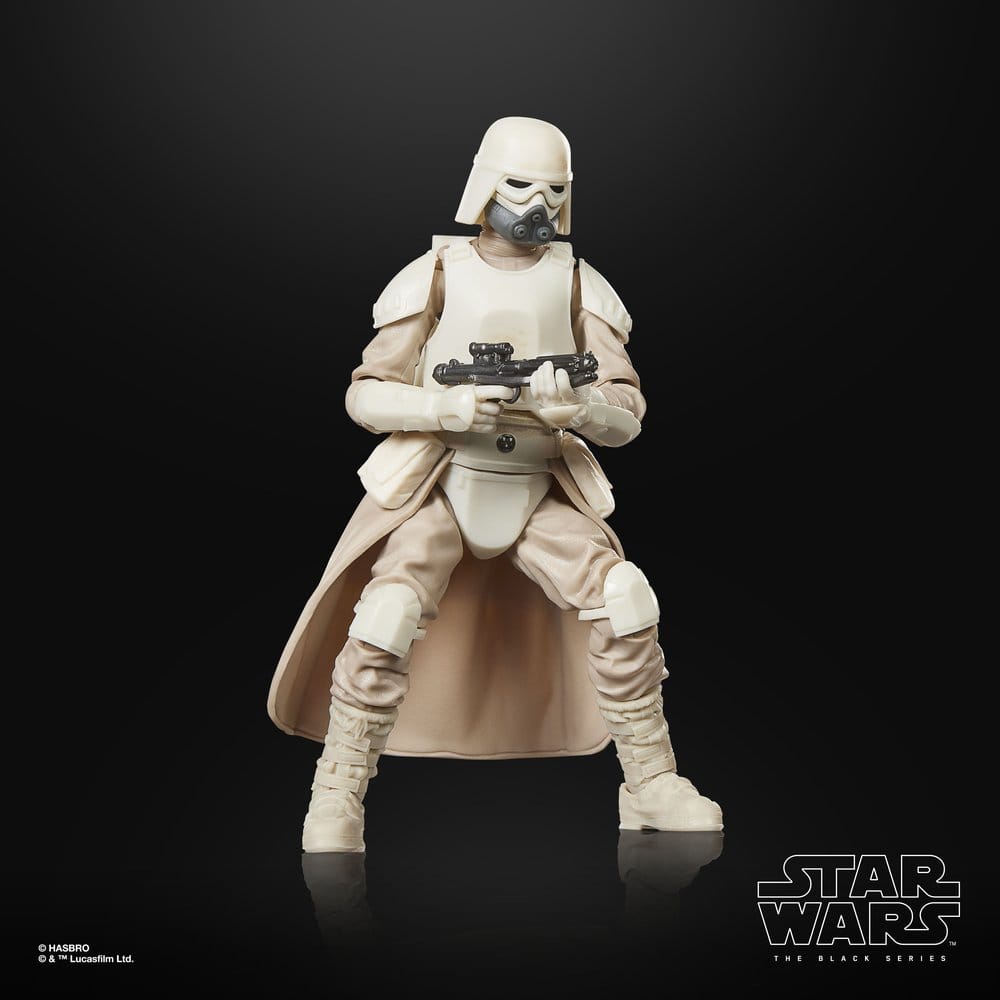 Star Wars: The Mandalorian & Grogu Svart Serie Actionfigur Imperial Remnant Snowtrooper 15 cm
