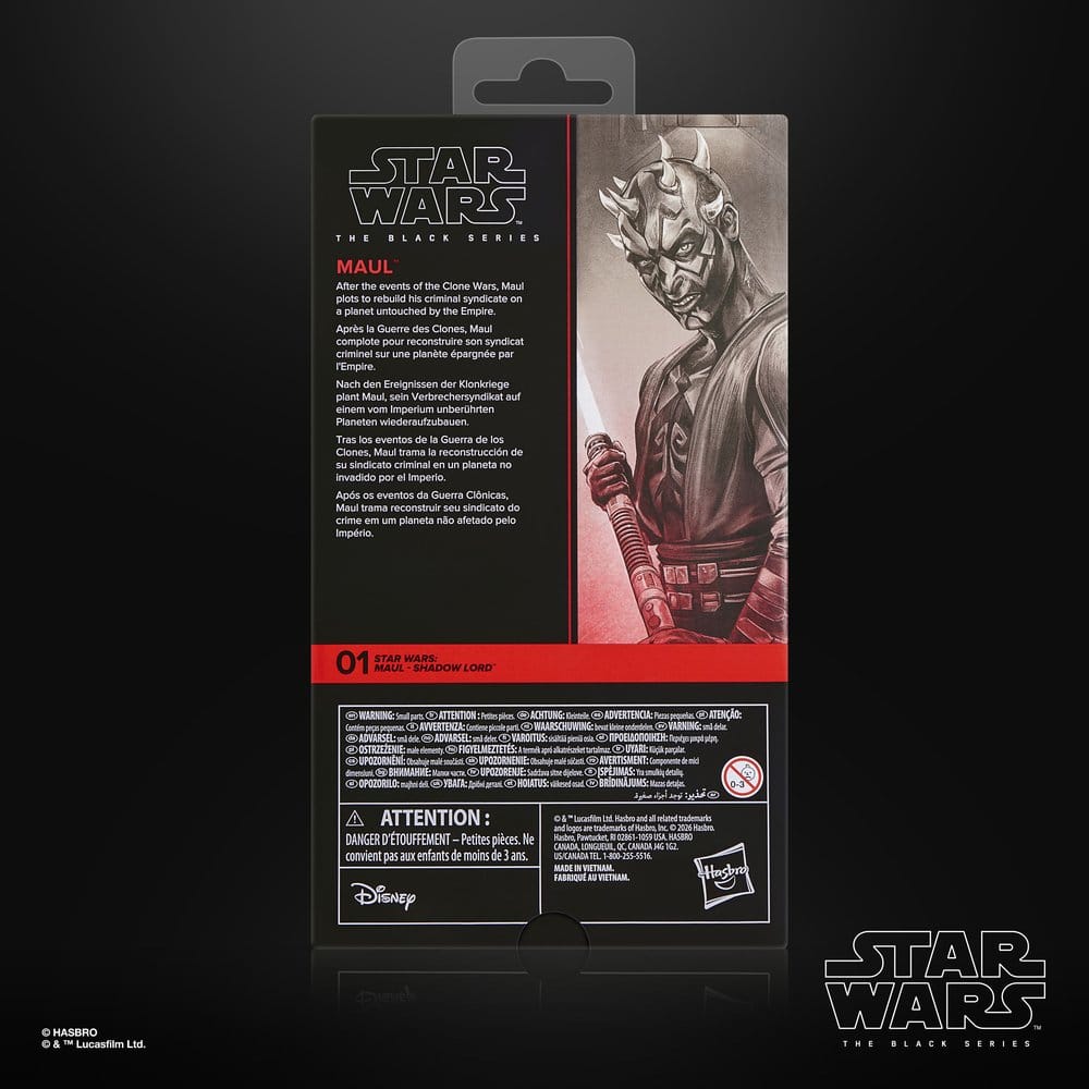 Star Wars: Maul - Shadow Hunter Black Series Action Figure Maul 15 cm
