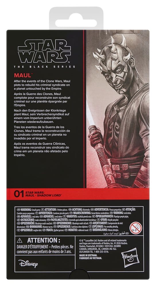Star Wars: Maul - Shadow Hunter Black Series Action Figure Maul 15 cm