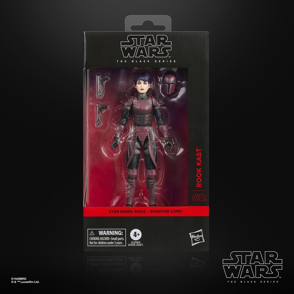 Star Wars: Maul - Shadow Lord Black Series Action Figur Rook Kast 15 cm