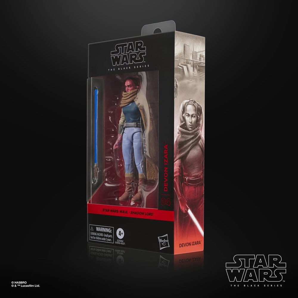Star Wars: Maul - Shadow Lord Black Series Action Figur Devon Izara 15 cm