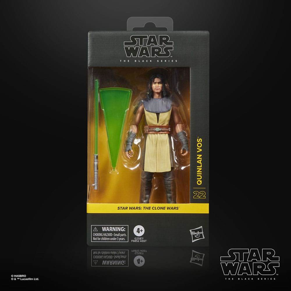 Star Wars: The Clone Wars Black Series Action Figur Qunlan Vos 15 cm Hasbro