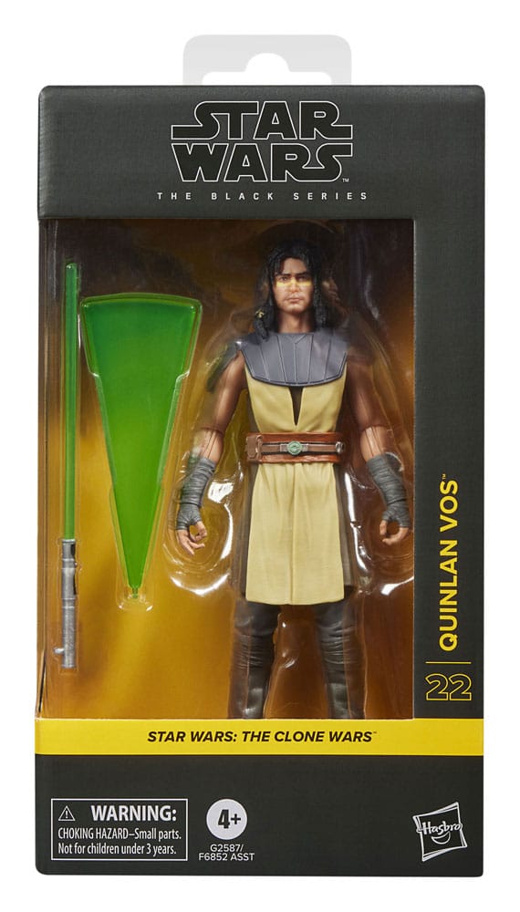 Star Wars: The Clone Wars Black Series Action Figur Qunlan Vos 15 cm Hasbro