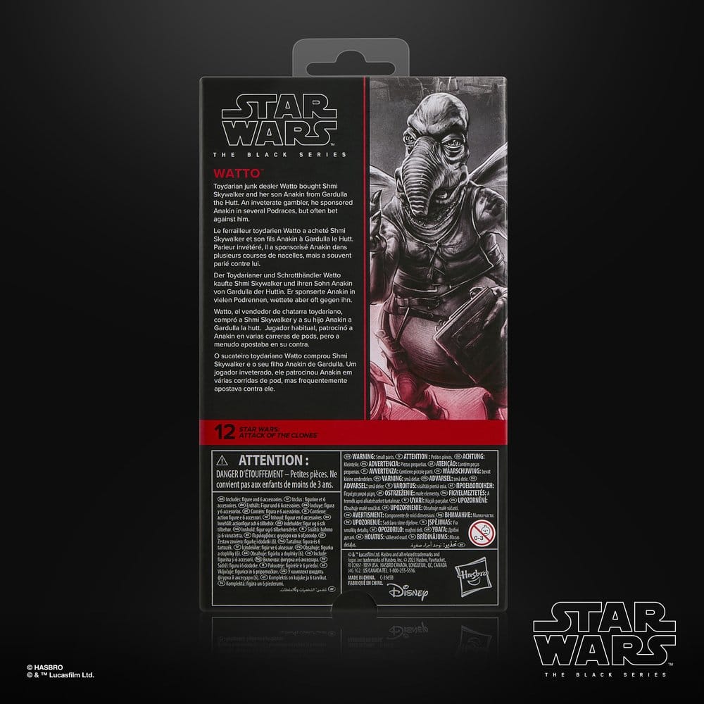 Star Wars Episode II Black Series Actionfigur Watto 15 cm