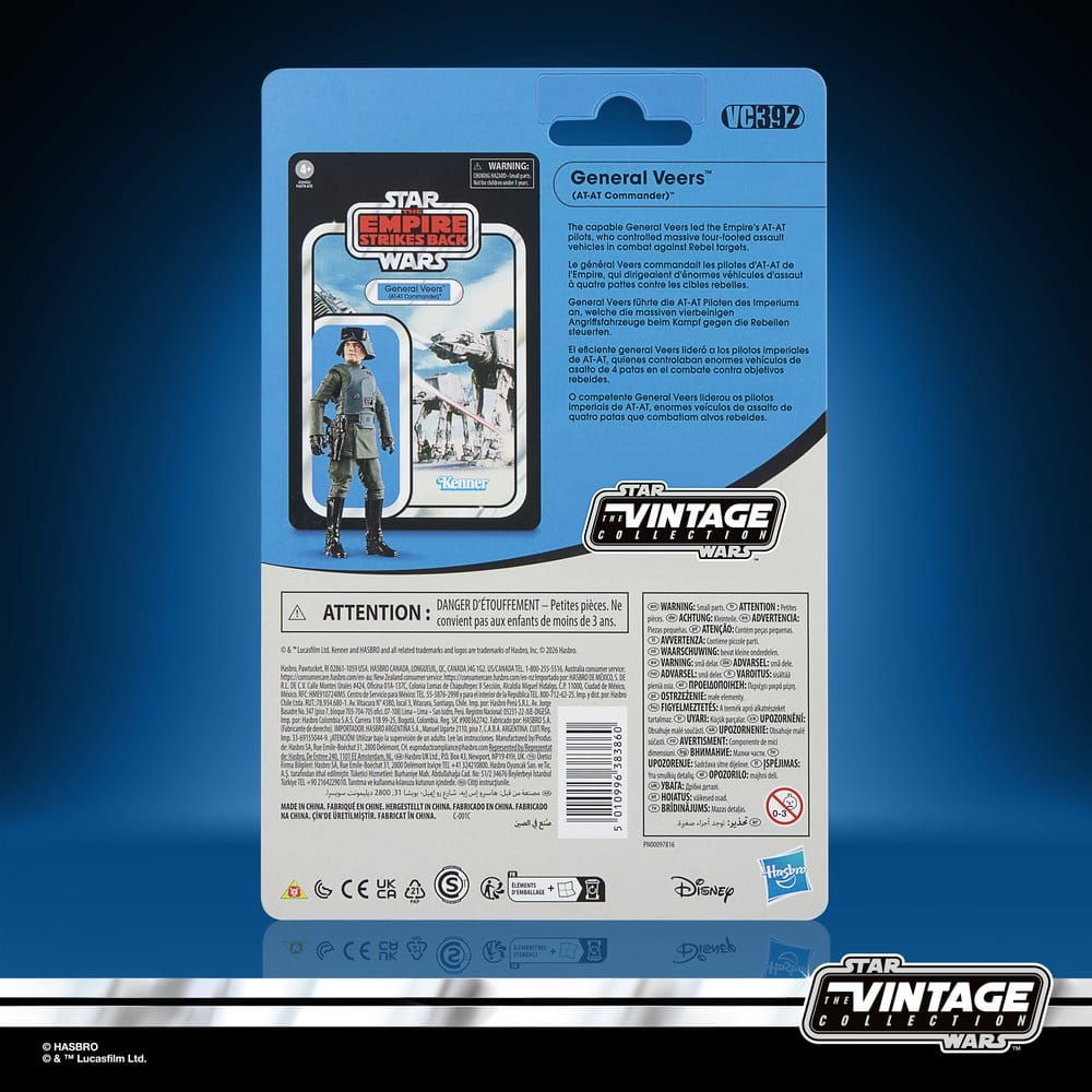 Star Wars Episode V Vintage Collection Action Figur General Veers (AT-AT Commander) 10 cm Hasbro