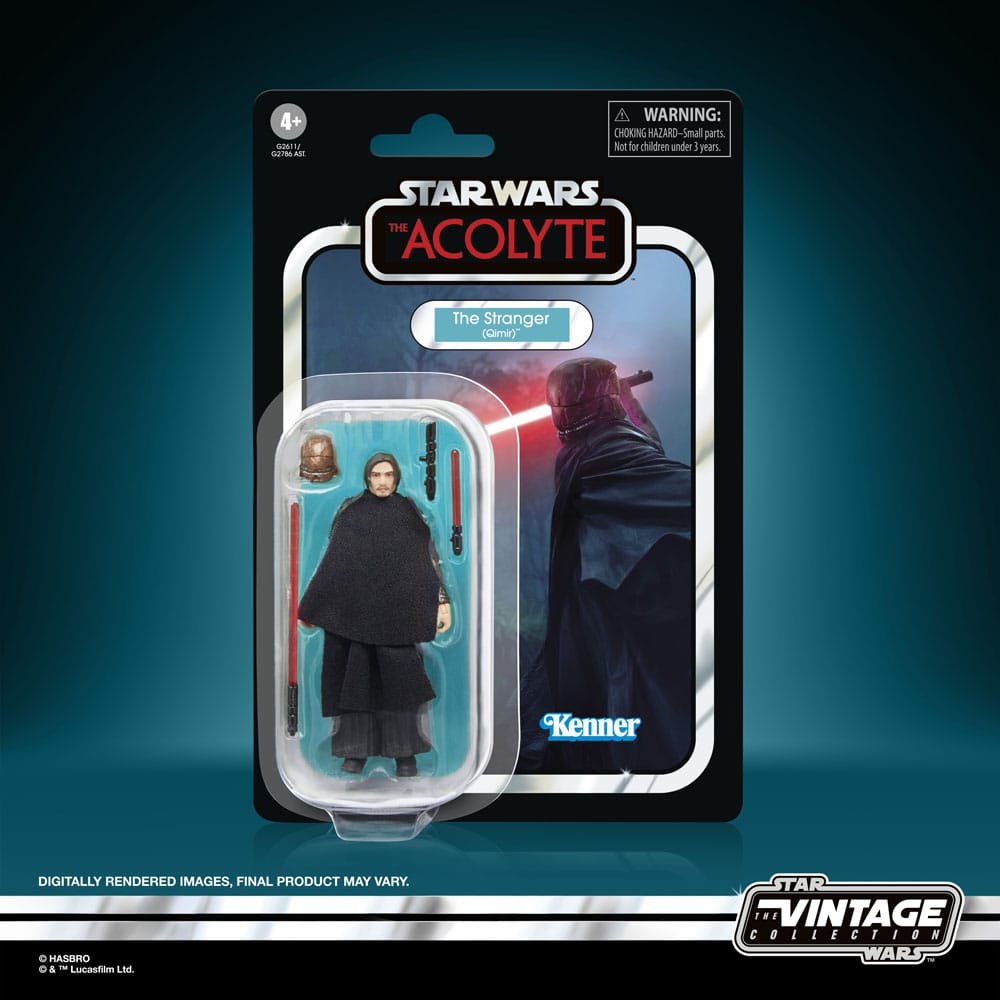 Star Wars: The Acolyte Vintage Collection Action Figur The Stranger (Qimir) 10 cm Hasbro