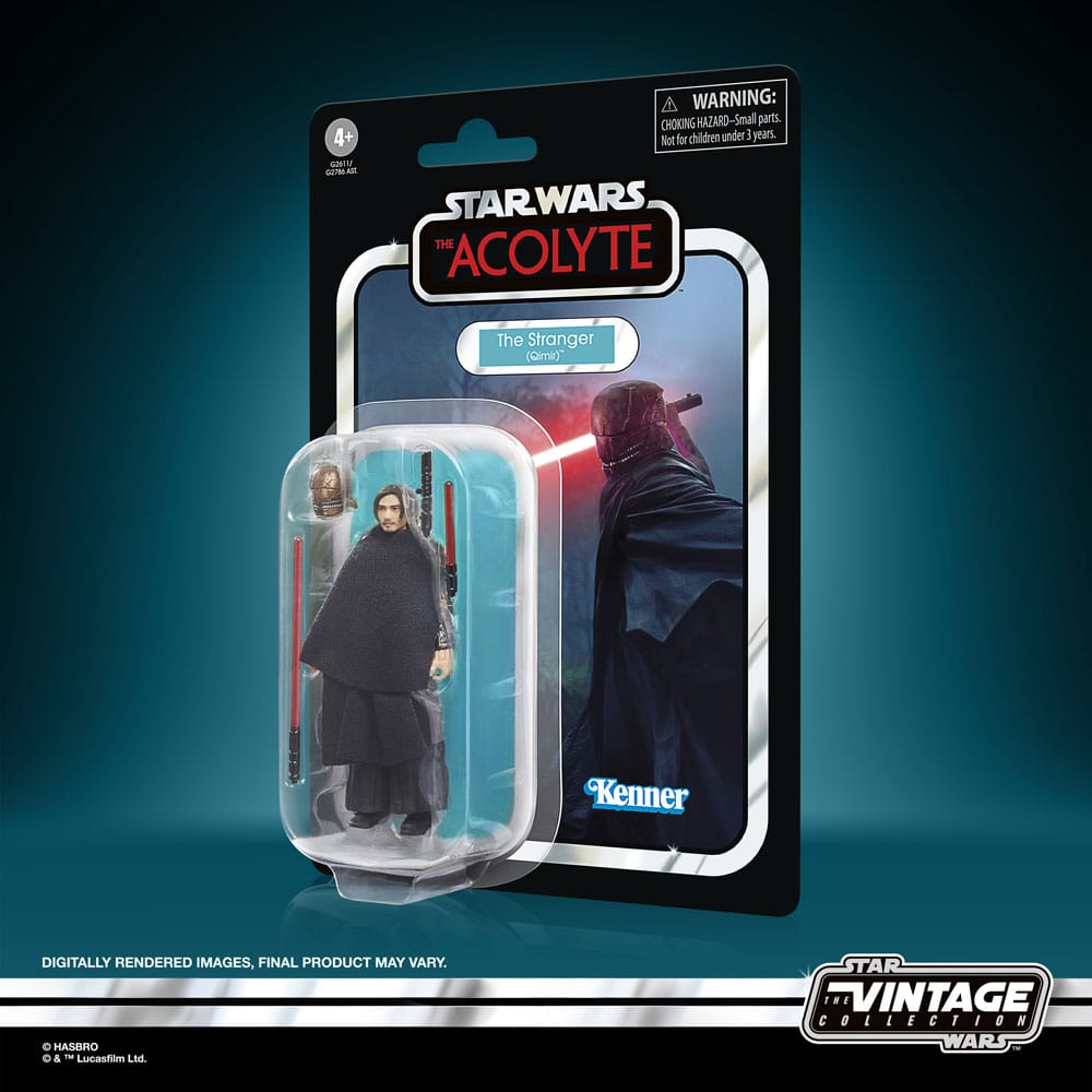 Star Wars: The Acolyte Vintage Collection Action Figur The Stranger (Qimir) 10 cm Hasbro