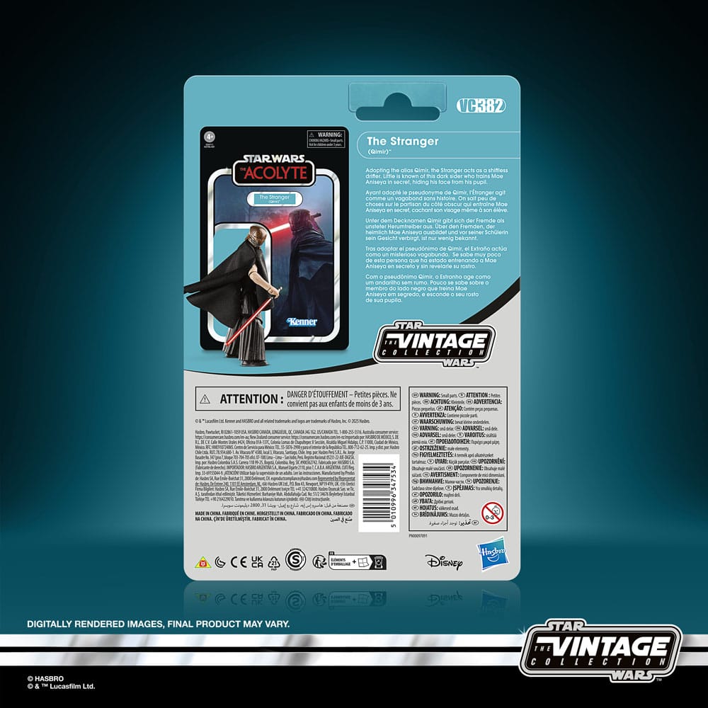 Star Wars: The Acolyte Vintage Collection Action Figur The Stranger (Qimir) 10 cm Hasbro