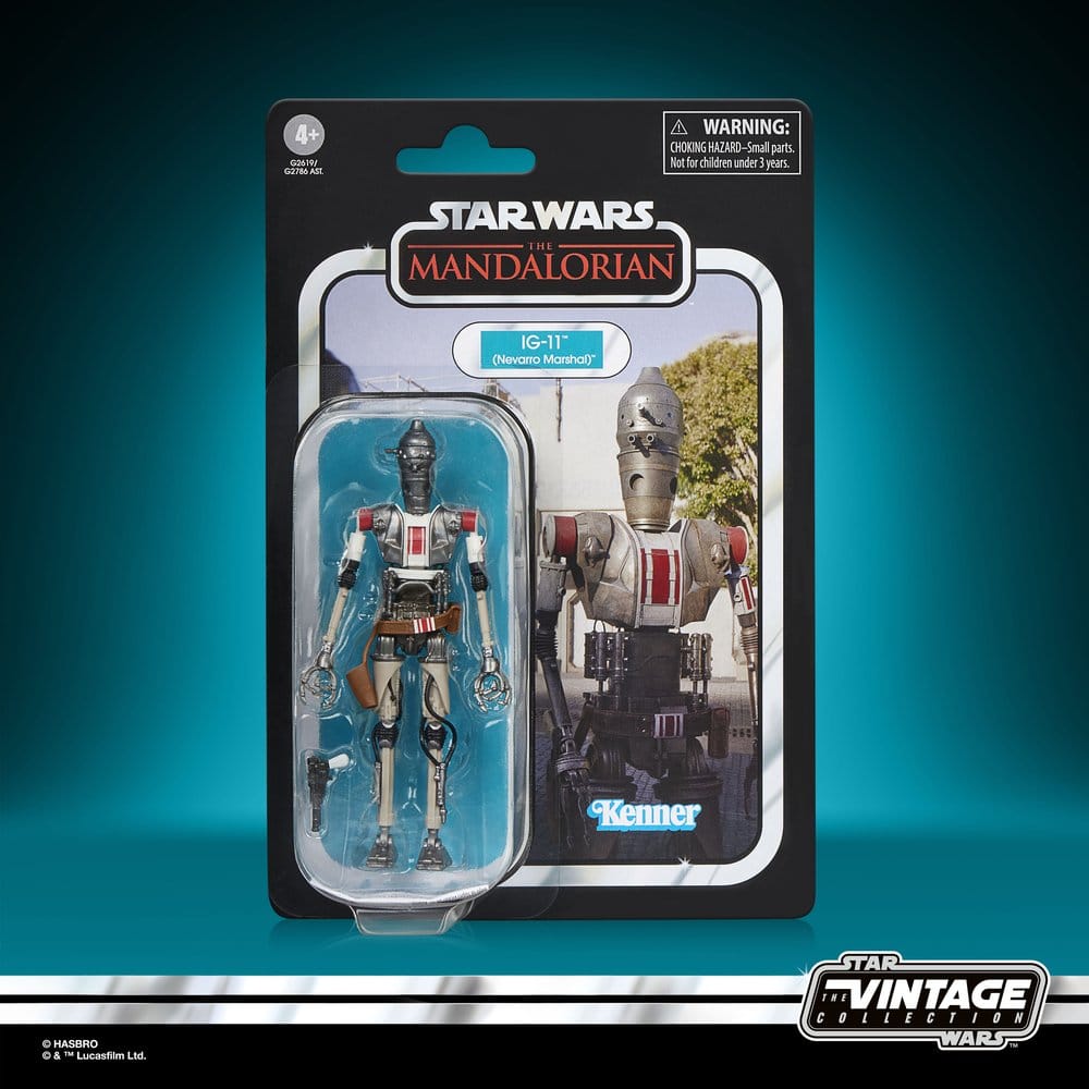 Star Wars: The Mandalorian Vintage Collection Action Figur IG-11 (Nevarro Marshal) 10 cm