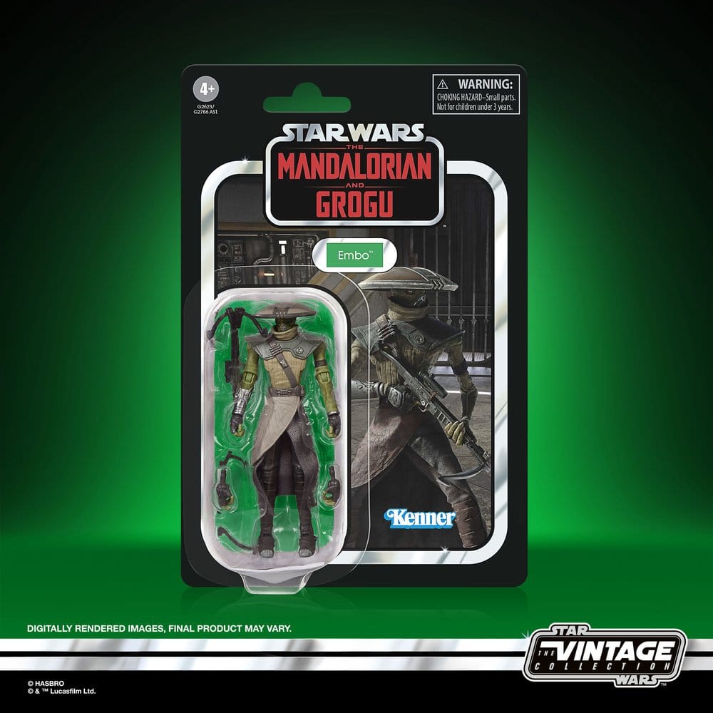 Star Wars: The Mandalorian och Grogu Vintage Collection Actionfigur Embo 10 cm