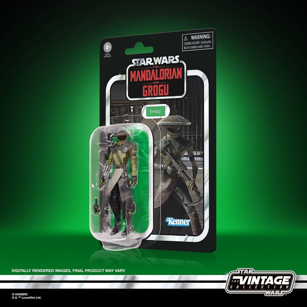 Star Wars: The Mandalorian och Grogu Vintage Collection Actionfigur Embo 10 cm