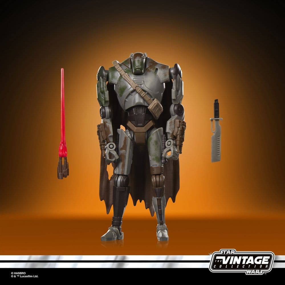 Star Wars: The Mandalorian och Grogu Vintage Collection Actionfigur Hyrddroid 10 cm