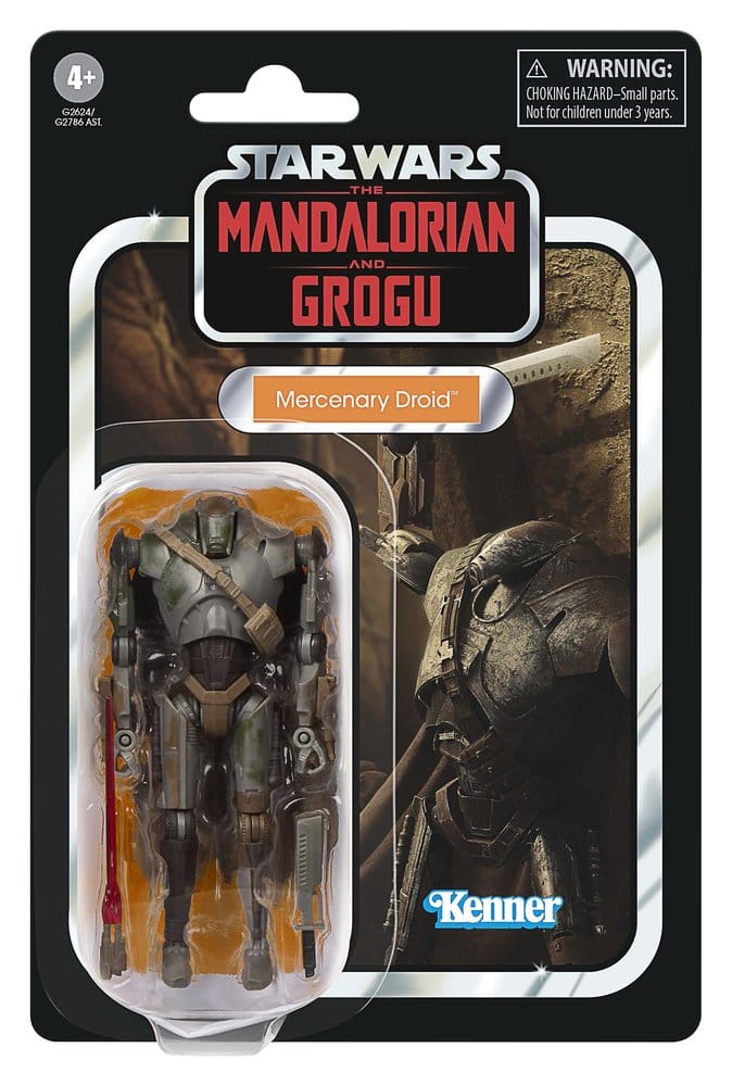 Star Wars: The Mandalorian och Grogu Vintage Collection Actionfigur Hyrddroid 10 cm
