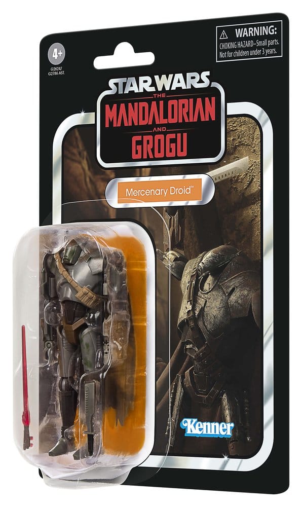Star Wars: The Mandalorian och Grogu Vintage Collection Actionfigur Hyrddroid 10 cm