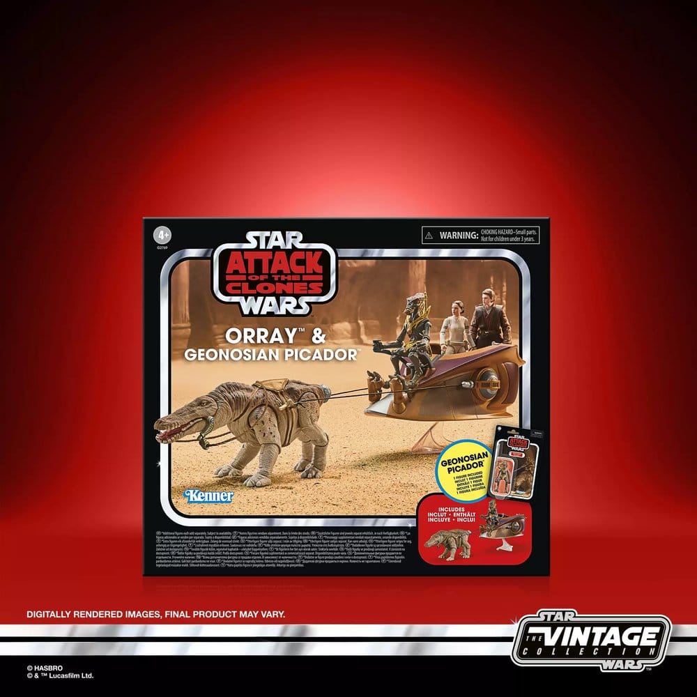 Star Wars Episod II Vintagekollektion Actionfigur 2-Pack Orray & Geonosian Picador 10 cm