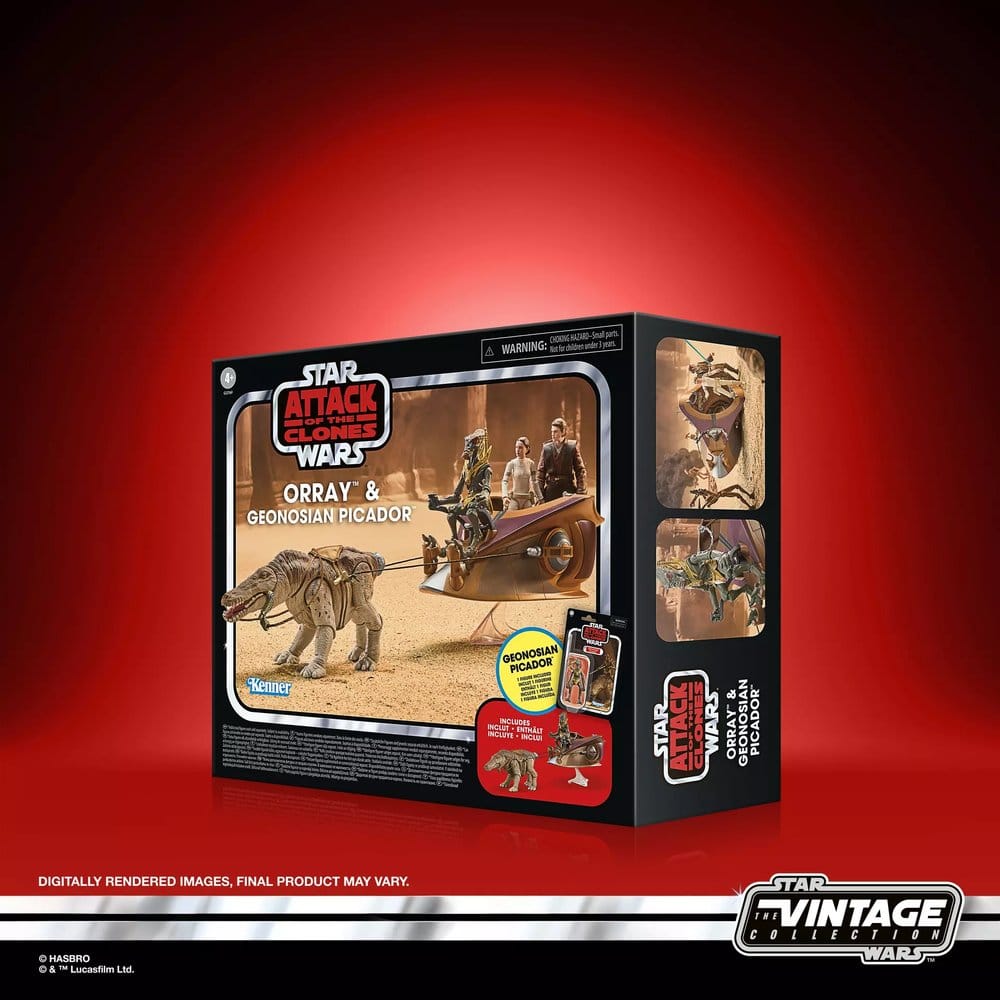 Star Wars Episod II Vintagekollektion Actionfigur 2-Pack Orray & Geonosian Picador 10 cm
