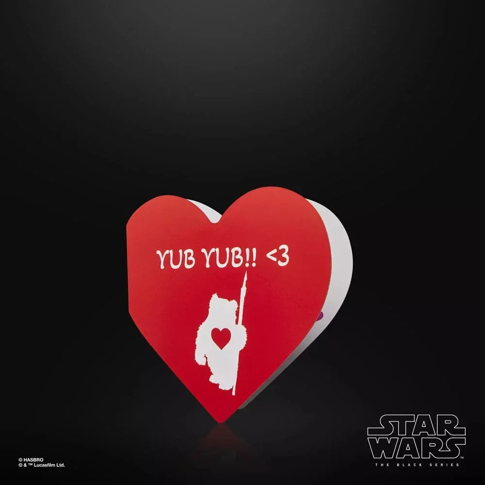 Star Wars Black Series Action Figur Ewok (Valentine’s Day Edition) 15 cm Hasbro