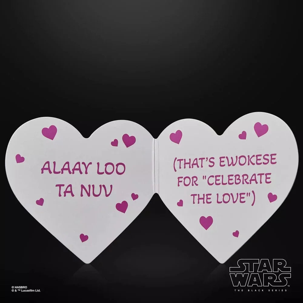 Star Wars Black Series Action Figur Ewok (Valentine’s Day Edition) 15 cm Hasbro