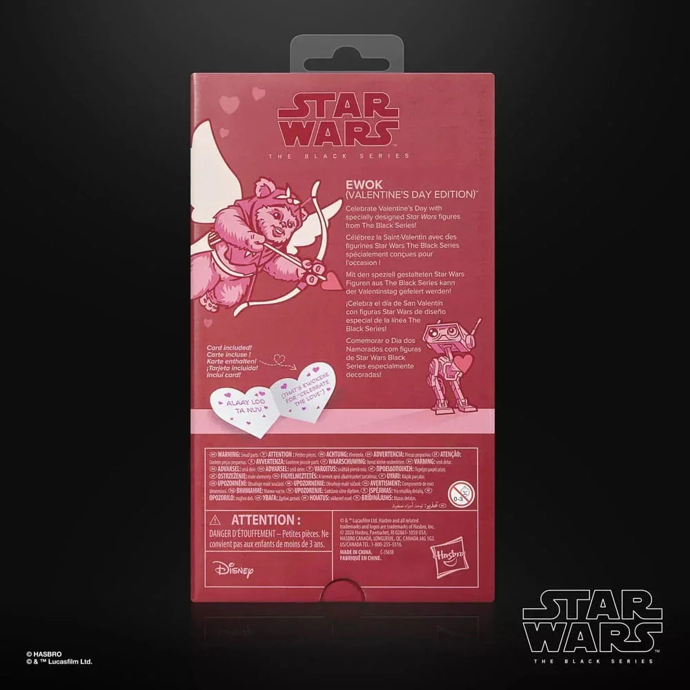 Star Wars Black Series Action Figur Ewok (Valentine’s Day Edition) 15 cm Hasbro