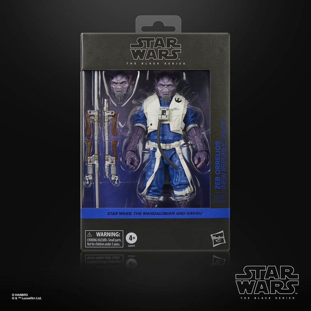 Star Wars: The Mandalorian och Grogu Svart Serie Actionfigur Garazeb ”Zeb” Orrelios 15 cm