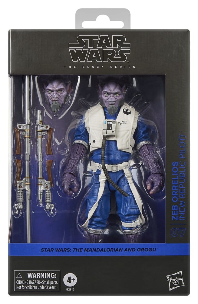 Star Wars: The Mandalorian och Grogu Svart Serie Actionfigur Garazeb ”Zeb” Orrelios 15 cm