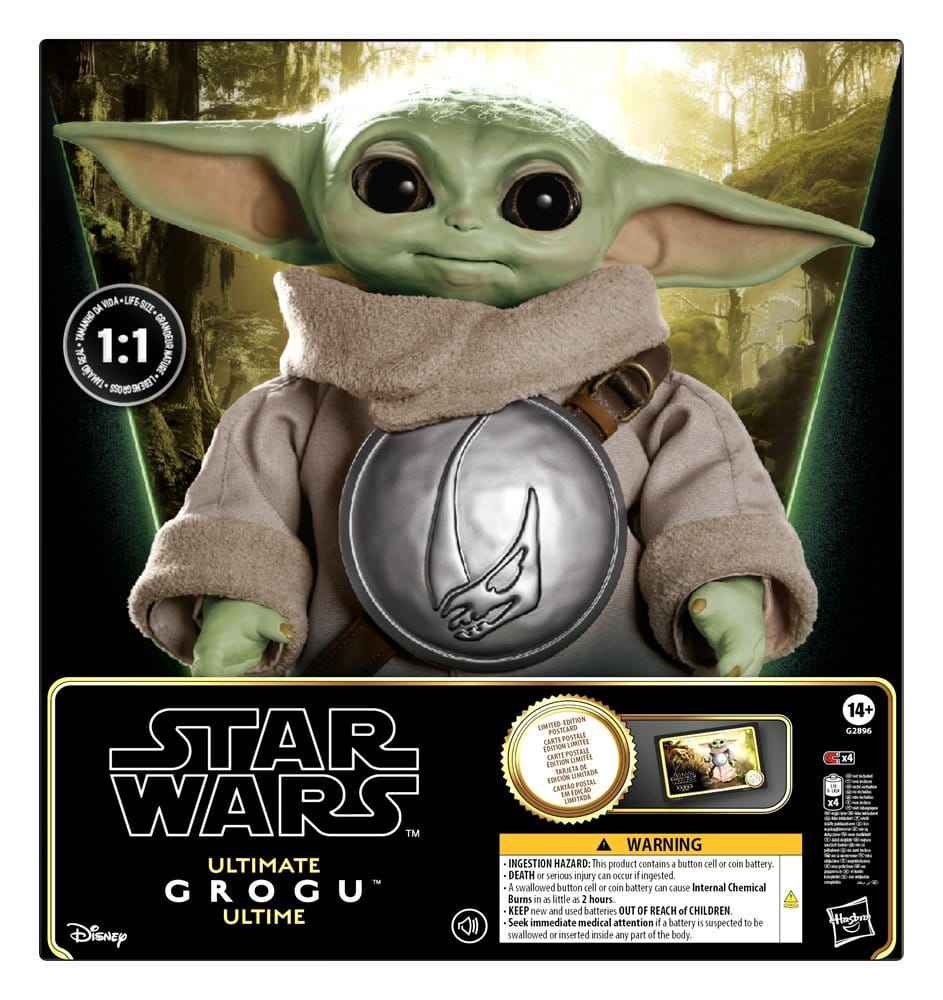 Star Wars Animatronisk Figur i Livsstorlek Ultimate Grogu Specialutgåva 37 cm