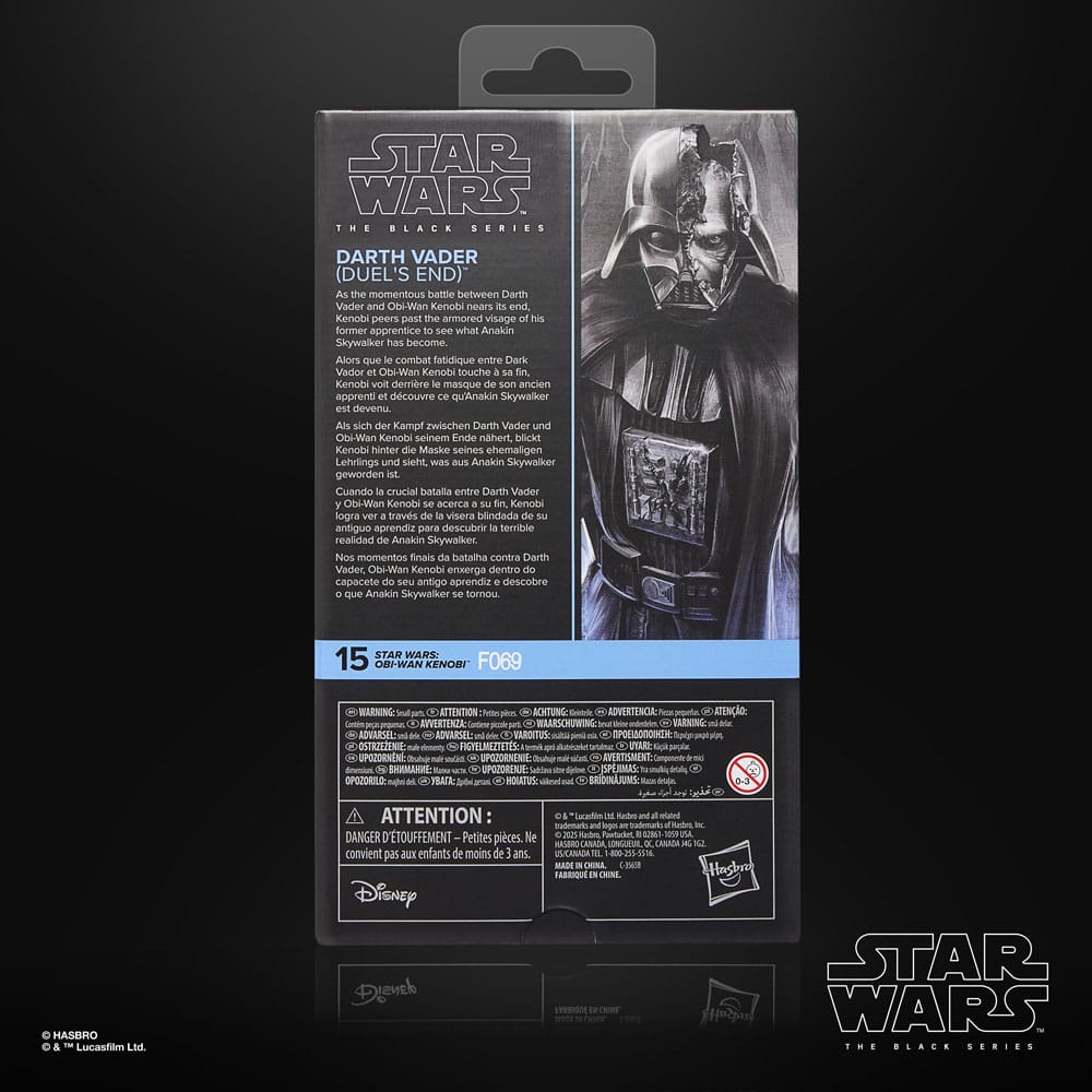 Star Wars: Obi-Wan Kenobi Black Series Action Figur Darth Vader (Duel's End) 15 cm Hasbro