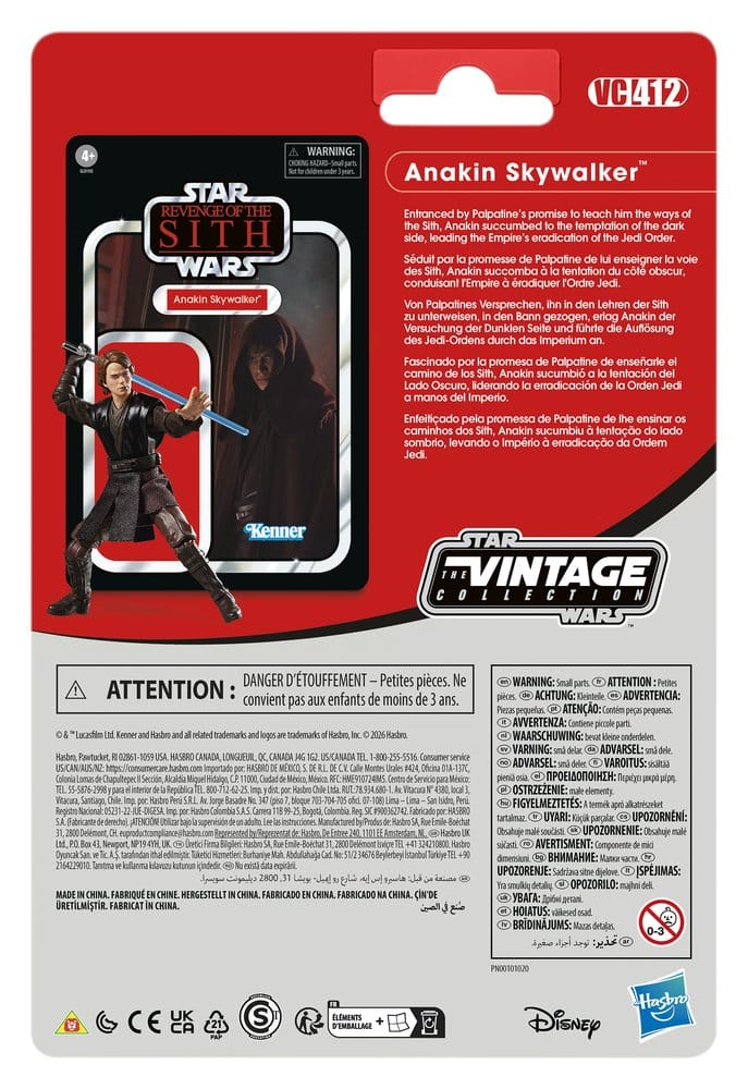 Star Wars Episod III Vintage Collection Actionfigur 2-pack Anakin Skywalker & Clone Commander Cody (Utapau) 10 cm