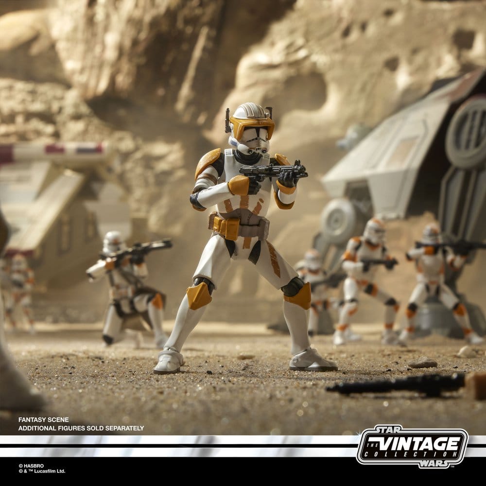 Star Wars Episod III Vintage Collection Actionfigur 2-pack Anakin Skywalker & Clone Commander Cody (Utapau) 10 cm