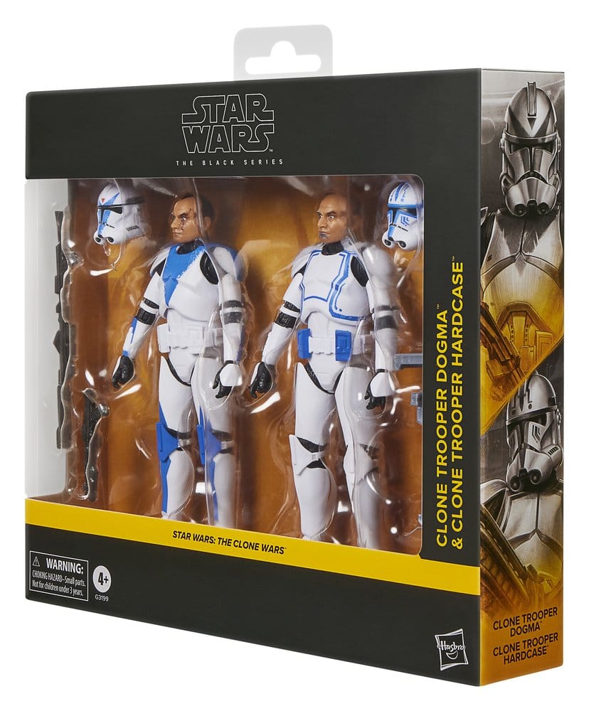Star Wars: The Clone Wars Black Series Action Figure 2-Pack Clone Troopers Dogma & Hardcase 15 cm