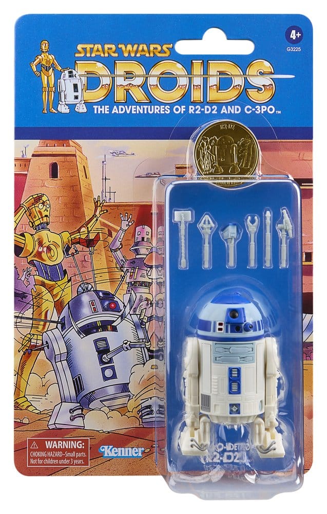 Star Wars: Droids Svart Serie Actionfigur Artoo-Detoo (R2-D2) 15 cm