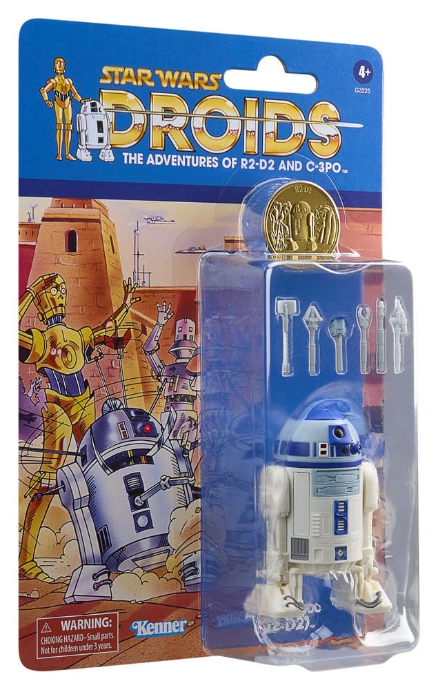 Star Wars: Droids Svart Serie Actionfigur Artoo-Detoo (R2-D2) 15 cm