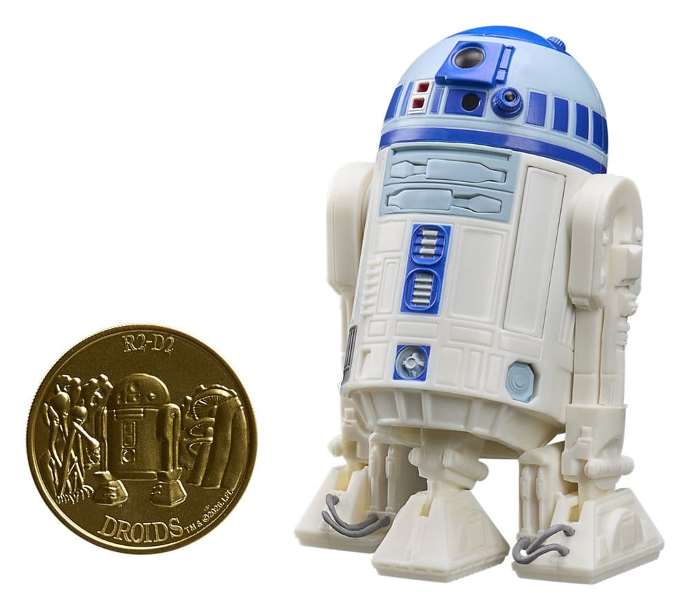 Star Wars: Droids Svart Serie Actionfigur Artoo-Detoo (R2-D2) 15 cm