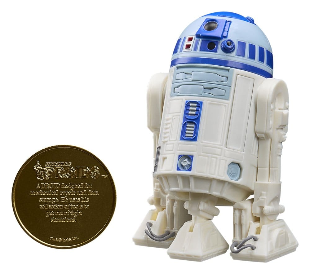 Star Wars: Droids Svart Serie Actionfigur Artoo-Detoo (R2-D2) 15 cm