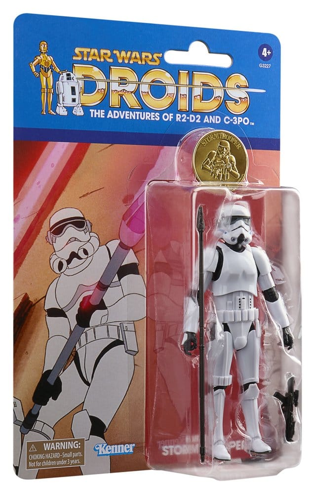 Star Wars: Droids Svart Serie Actionfigur Impe­rial Stormtrooper 15 cm