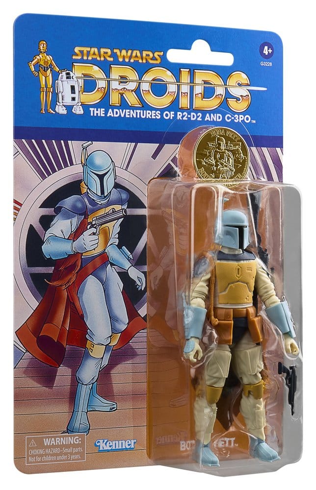 Star Wars: Droids Svart Serie Actionfigur Boba Fett 15 cm