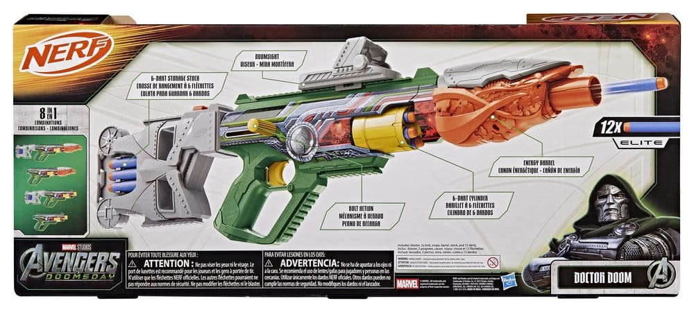 Avengers: Doomsday NERF Dart Blaster Doctor Doom